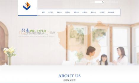 562医药药品医疗保健行业网站恒峰模板